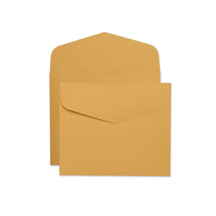 Quality Park Open-Side Booklet Envelope, #13 1/2, Hub Flap, Gummed Closure, 10 x 12, Brown Kraft, 100/Box (QUA54300)