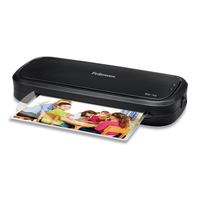 Fellowes M5-95 Laminator, 9.5" Max Document Width, 5 mil Max Document Thickness (FEL5737601)