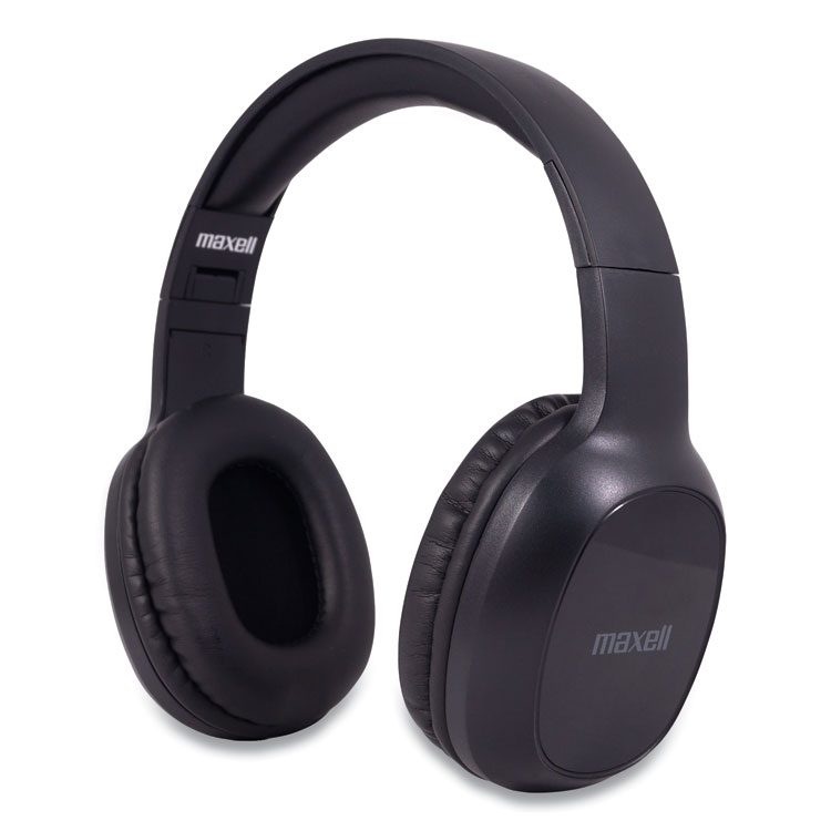 Maxell Bass 13 Wireless Headphone with Mic, Black (MAX199793)