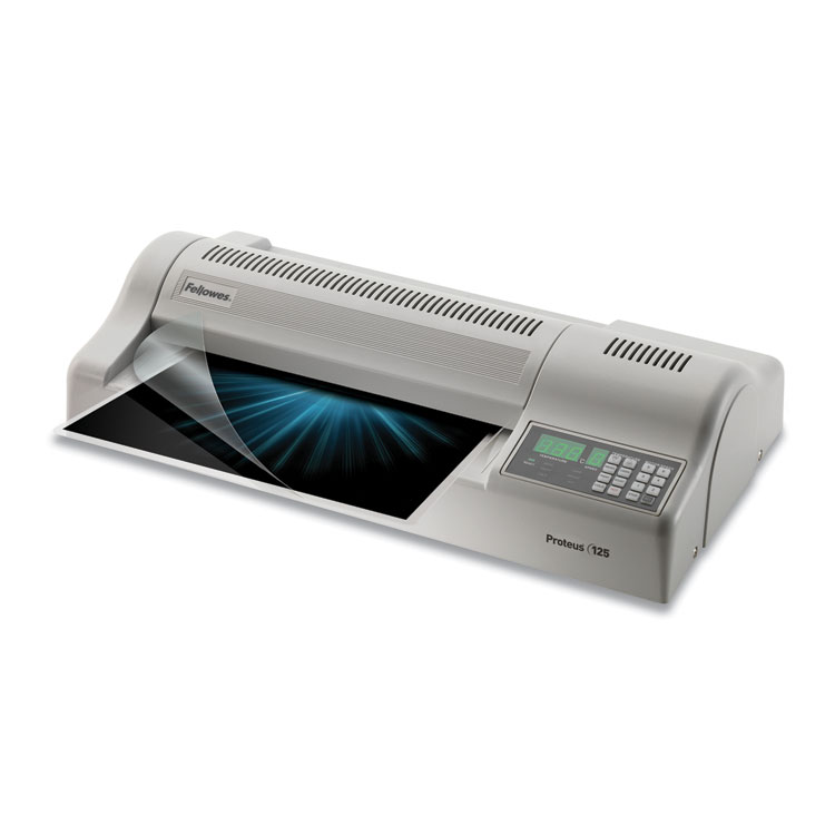Fellowes Proteus 125 Laminator, Six Rollers, 12" Max Document Width, 10 mil Max Document Thickness (FEL5709501)