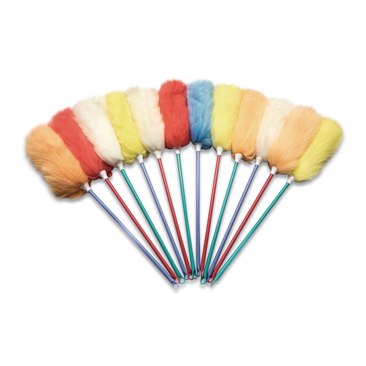 O'Dell Lambswool Duster, 26" Length, Assorted Wool/Handle Color (ODCLWD26UNSL26)