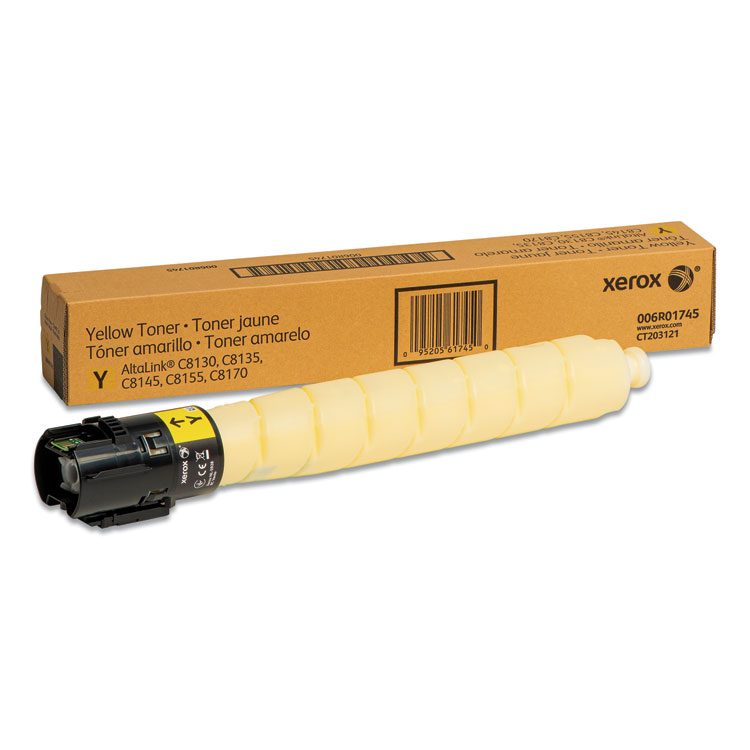 Xerox 006R01749 Toner, 28,000 Page-Yield, Yellow (XER006R01749)