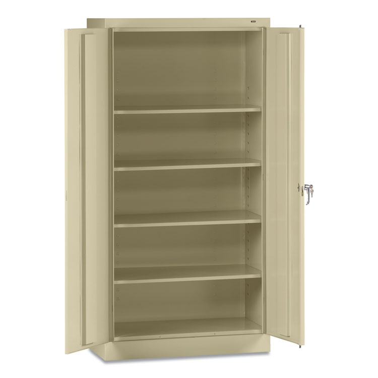 Tennsco 72" High Standard Cabinet (Assembled), 36w x 18d x 72h, Putty (TNN7218CPY)