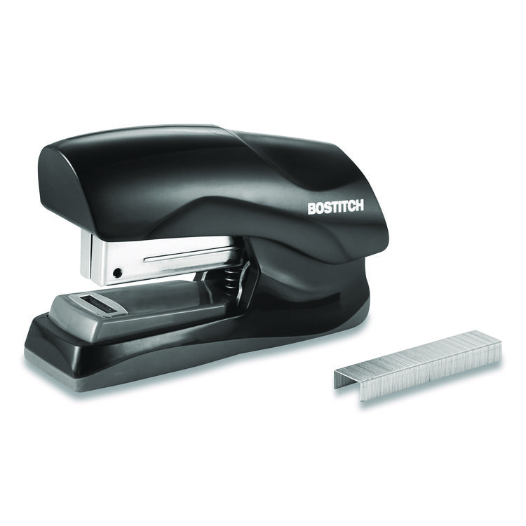 Bostitch Flat Clinch Stapler, 40-Sheet Capacity, Black (BOSB175BLK)