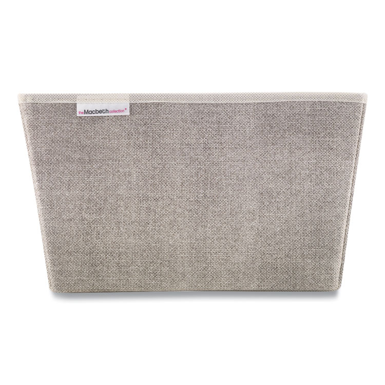 Macbeth Collection Storage Tote, Medium, 7.5" x 10.8" x 13", Tan (KNI25434FEJ)