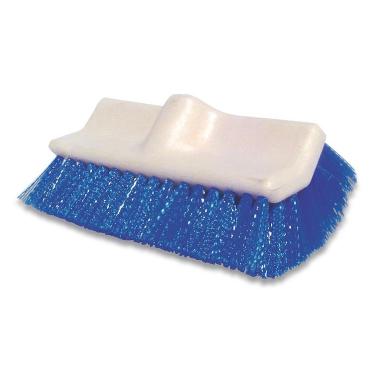O'Dell Synthetic Fiber Scrub Brush, Blue Synthetic Bristles, 10" Brush (ODCDSSB)