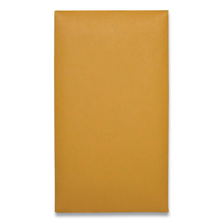 Quality Park Kraft Coin and Small Parts Envelope, #6, Square Flap, Clasp/Gummed Closure, 3.38 x 6, Brown Kraft, 100/Box (QUA37010)