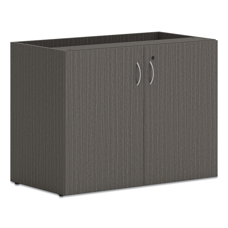 HON Mod Storage Cabinet, 36w x 20d x 29h, Slate Teak (HONPLSC3620LS1)