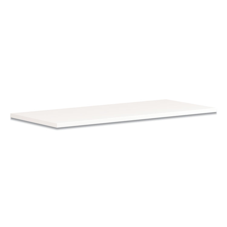 HON Coze Writing Desk Worksurface, Rectangular, 54" x 24", Designer White (HONHLCR2454LD1)