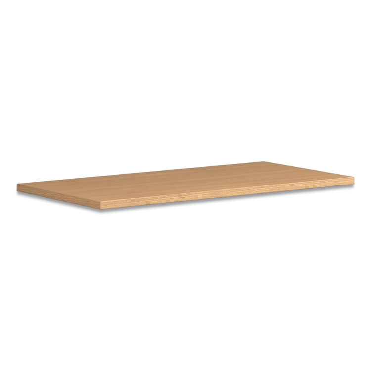HON Coze Writing Desk Worksurface, Rectangular, 48" x 24", Natural Recon (HONHLCR2448LN1)