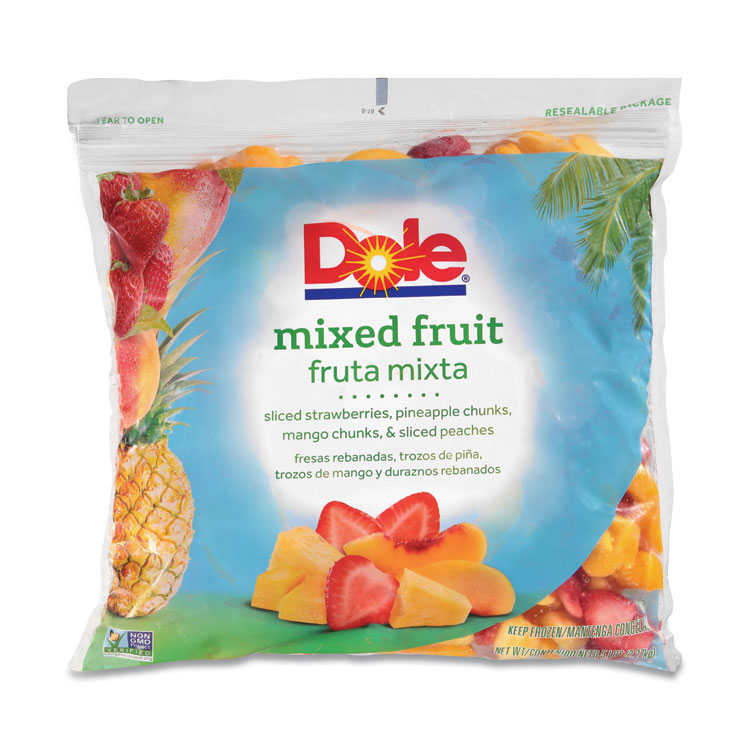 Dole Frozen Mixed Fruit, 5 lb Bag (GRR90300157)