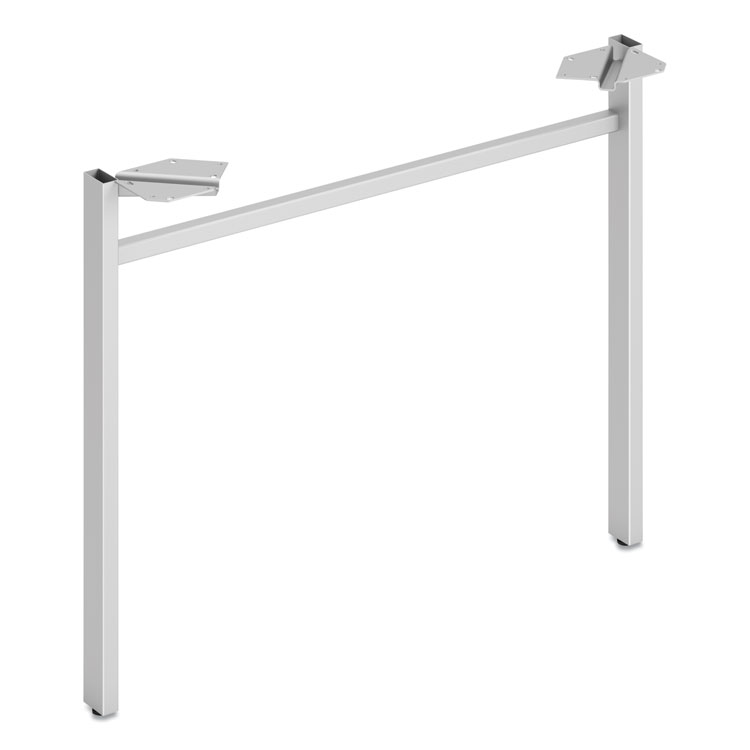 HON Mod U-Leg, 29.75w x 2d x 27.86h, Silver (HONLPLLEG30USVR)