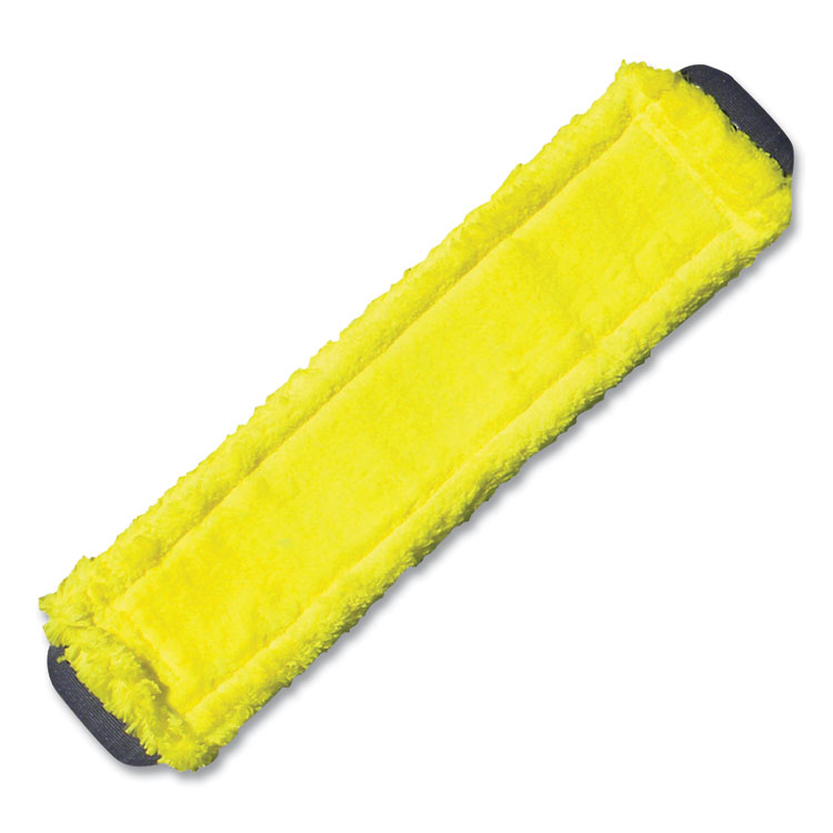 Unger SmartColor MicroMop 15.0, Microfiber, Heavy-Duty, 16 x 5, Yellow, 5/Pack (UNGMM40YPK)