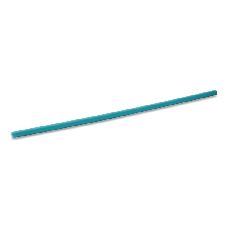 phade Marine Biodegradable Straws, 7.75", PHA, Ocean Blue, Wrapped, 375/Box, 10 Boxes/Carton (CAR511167)