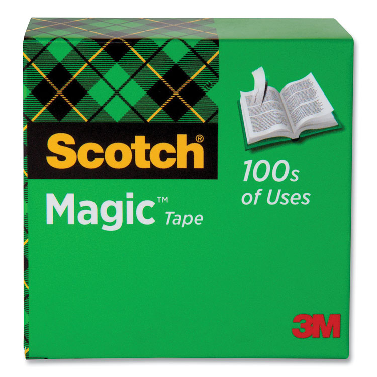 Scotch Magic Tape Refill, 1" Core, 1" x 36 yds, Clear (MMM81011296)