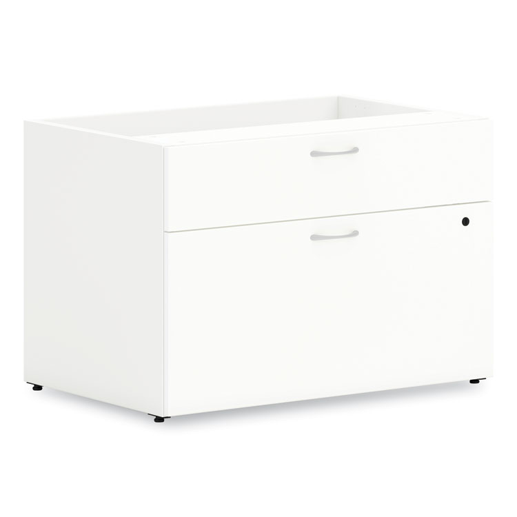 HON Mod Low Personal Credenza, 30w x 20d x 21h, Simply White (HONLCL3020BFLP1)