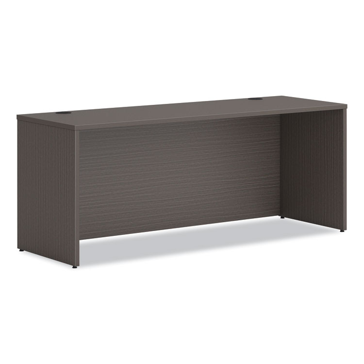 HON Mod Credenza Shell, 72w x 24d x 29h, Slate Teak (HONLCS7224LS1)