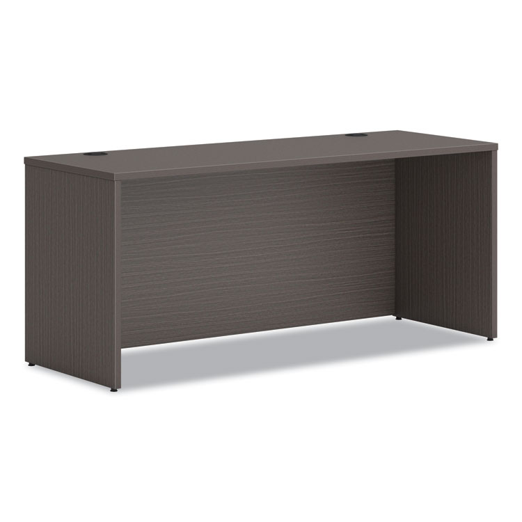HON Mod Credenza Shell, 66w x 24d x 29h, Slate Teak (HONLCS6624LS1)
