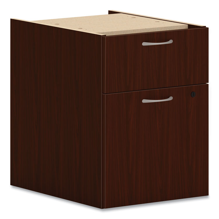 HON Mod Hanging Pedestal, Left or Right, 2-Drawers: Box/File, Legal/Letter, Traditional Mahogany, 15" x 20" x 20" (HONPLPHBFLT1)