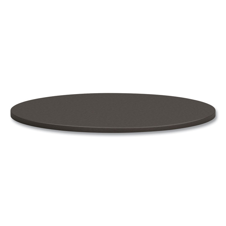 HON Mod Round Conference Table Top, 42" Diameter, Slate Teak (HONTBL42RNDLS1)