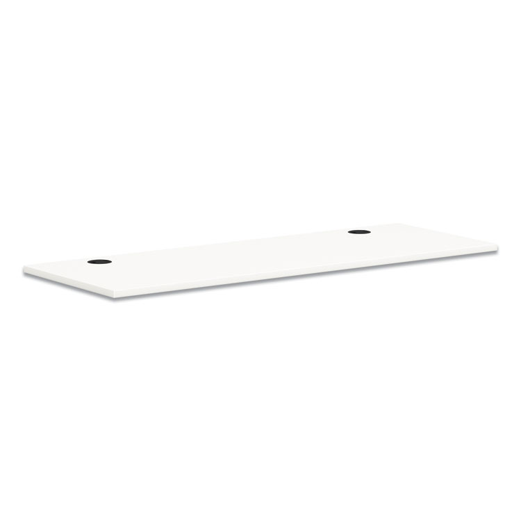 HON Mod Worksurface, Rectangular, 66w x 24d, Simply White (HONPLRW6624LP1)