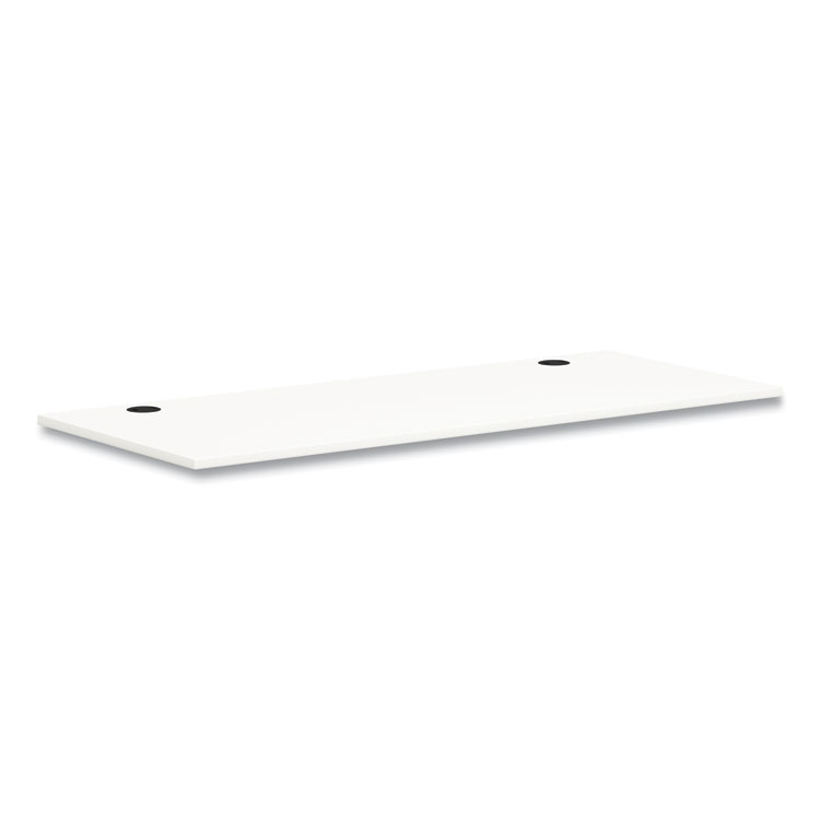 HON Mod Worksurface, Rectangular, 72w x 30d, Simply White (HONPLRW7230LP1)