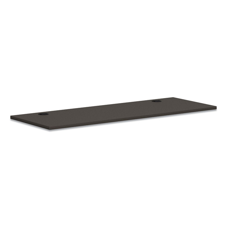 HON Mod Worksurface, Rectangular, 66w x 24d, Slate Teak (HONPLRW6624LS1)