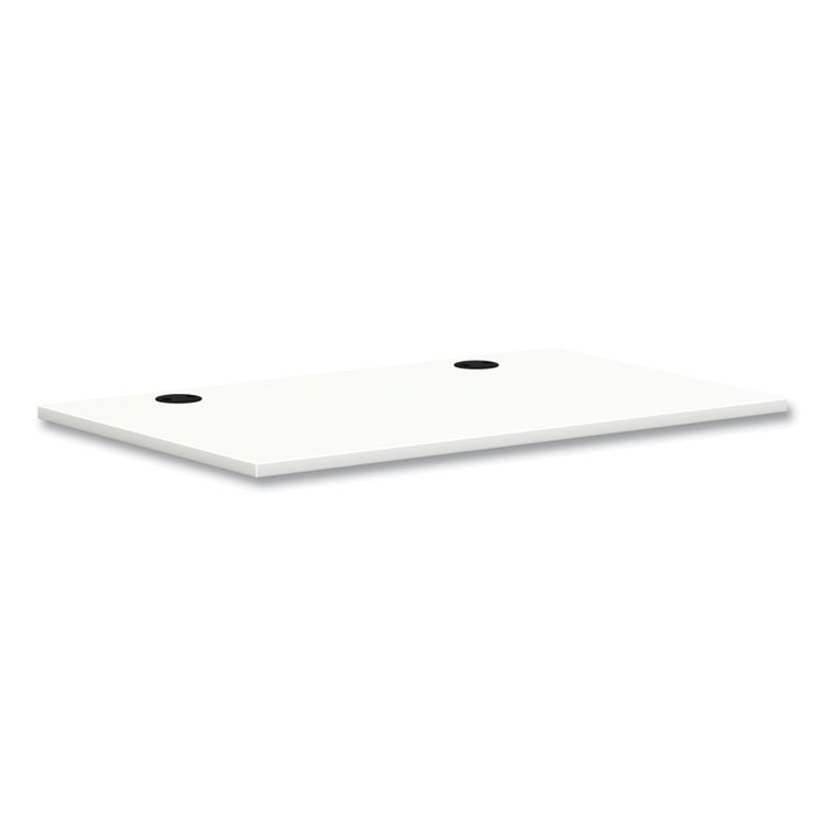 HON Mod Worksurface, Rectangular, 48w x 30d, Simply White (HONPLRW4830LP1)