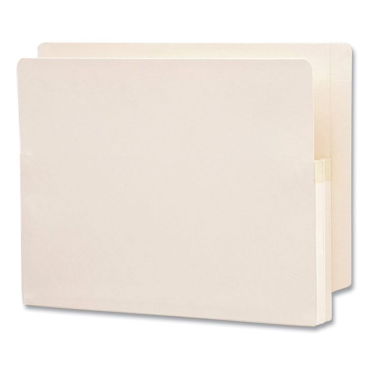 Smead Manila End Tab File Pockets, 1.75" Expansion, Letter Size, Manila, 25/Box (SMD75114)