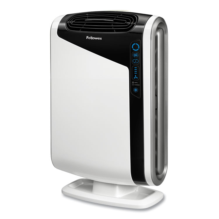 Fellowes AeraMax DX95 Large Room Air Purifier, 600 sq ft Room Capacity, White (FEL9320801)