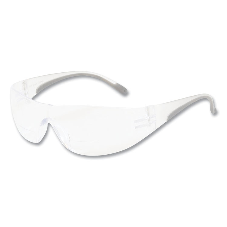 PID250270030 - Bouton Zenon Z12R Rimless Optical Eyewear with 3-Diopter Bifocal Reading-Glass Design, Scratch-Resistant, Clear Lens, Clear Frame (PID250270030)