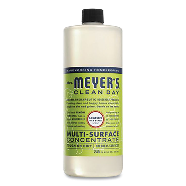 Mrs. Meyer's Clean Day Multi-Surface Concentrate, Lemon Verbena, 32 oz Bottle (SJN663025)