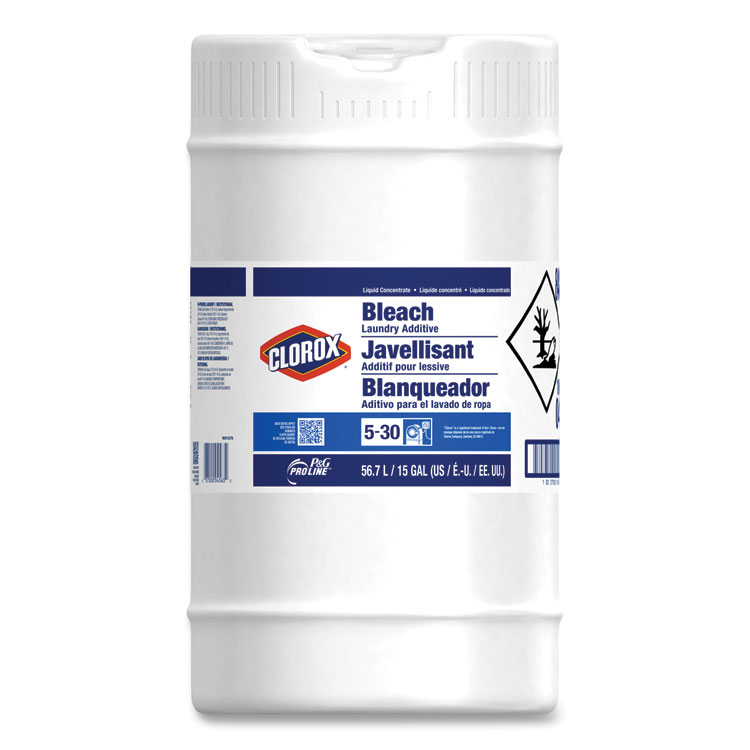 Clorox Clorox Bleach Laundry Additive, 15 gal Closed Loop Container (PPL04563)
