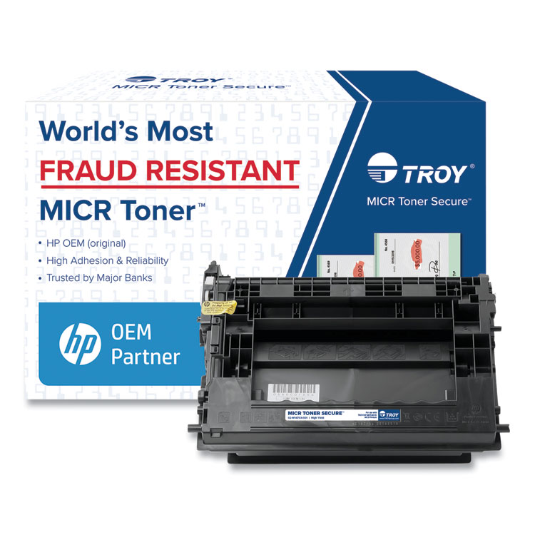 TROY 02W1470X001 147X High-Yield MICR Toner, Alternative for HP W1470X, Black (TRS02W1470X0E1)