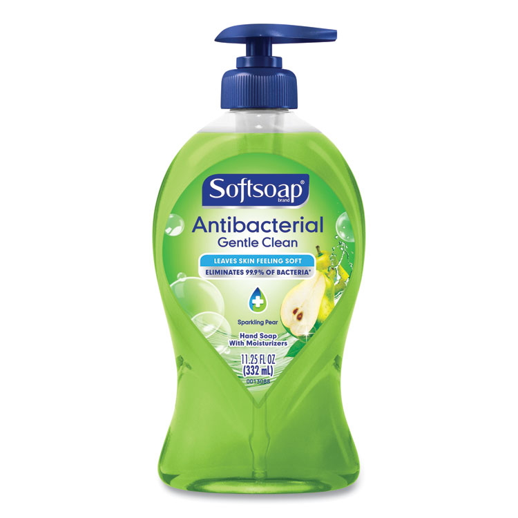 Softsoap Antibacterial Hand Soap, Pear Scent, 11.25 oz (CPC98540EA)