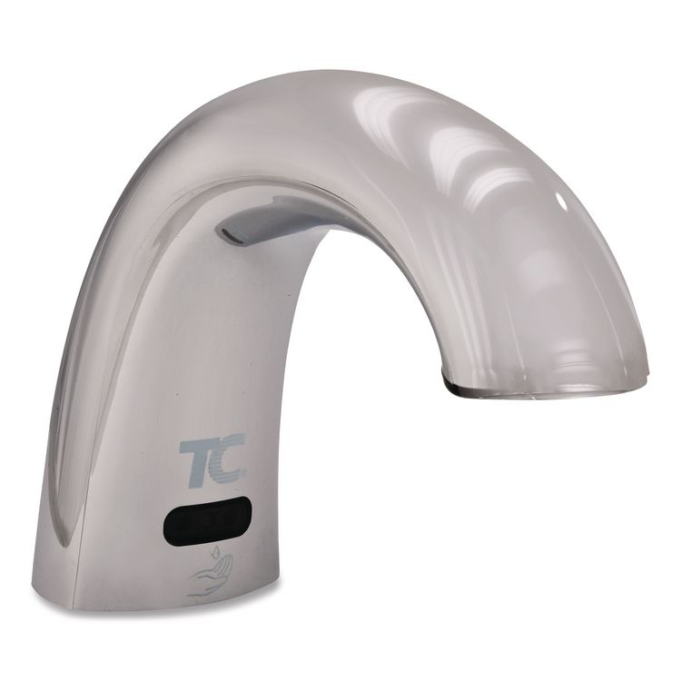 Rubbermaid Commercial One Shot Soap Dispenser - Touch Free, Foam, 11 x 14 x 3.5, Chrome, 4/Carton (RCP1938171CT)