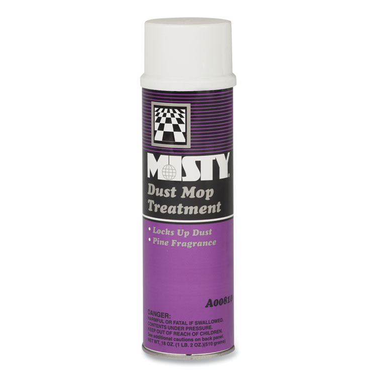 Misty Dust Mop Treatment, Pine, 20 oz Aerosol Spray, 12/Carton (AMR1003402)