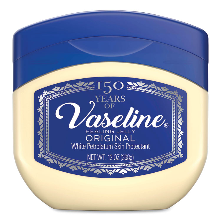 Vaseline Jelly Original, 13 oz Jar, 24/Carton (UNI34500CT)