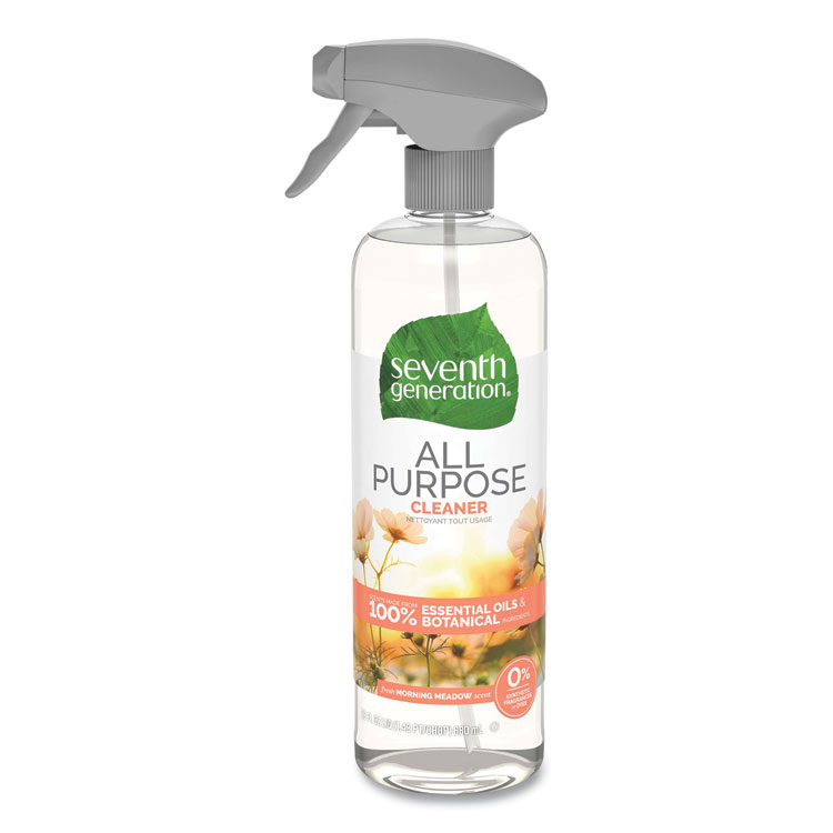 Seventh Generation Natural All-Purpose Cleaner, Morning Meadow, 23 oz Trigger Spray Bottle (SEV44714EA)