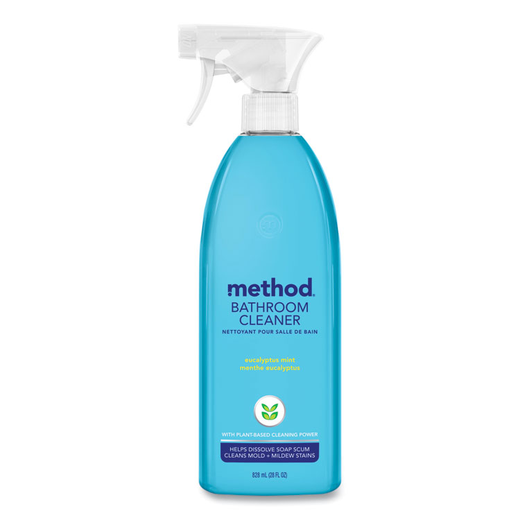 Method Tub and Tile Bathroom, Eucalyptus Mint, 28 oz Spray Bottle (MTH00008)
