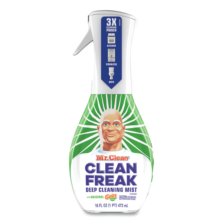 Mr. Clean Clean Freak Deep Cleaning Mist Multi-Surface Spray, Gain Original, 16 oz Spray Bottle (PGC79127EA)