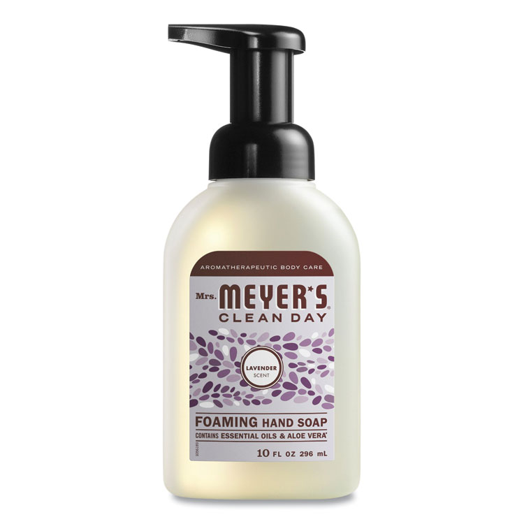 Mrs. Meyer's Foaming Hand Soap, Lavender Scent, 10 oz (SJN662031EA)