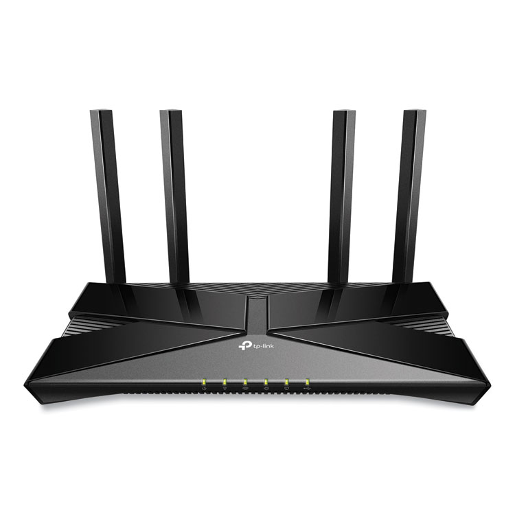 TP-Link ARCHER AX3000 Dual Band Gigabit Wi-Fi 6 Router, 5 Ports, Dual-Band 2.4 GHz/5 GHz (TPLARCHERAX3000)