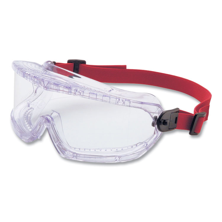 Honeywell Uvex V-Maxx Safety Goggles, Anti-Fog, Clear Frame, Clear Lens (UVX11250800)