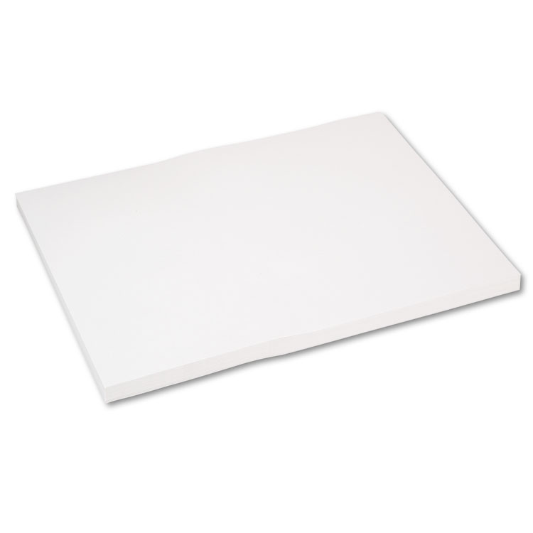 Pacon Medium Weight Tagboard, 18 x 24, White, 100/Pack (PAC5290)