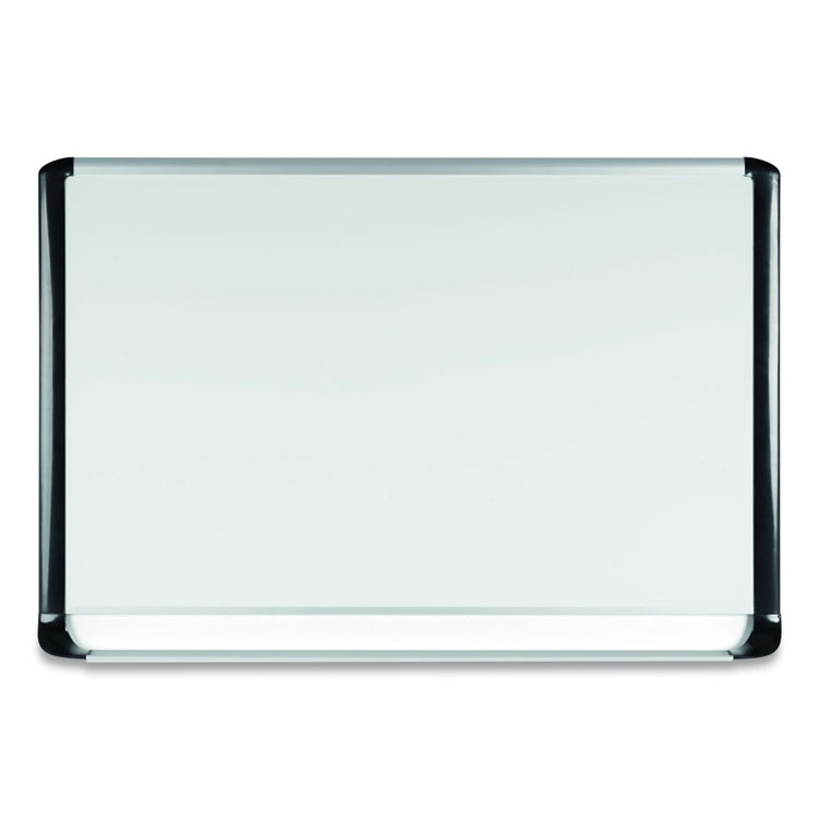 MasterVision Gold Ultra Magnetic Dry Erase Boards, 72" x 48", White Surface, Black/Satin Aluminum Frame (BVCMVI270201)