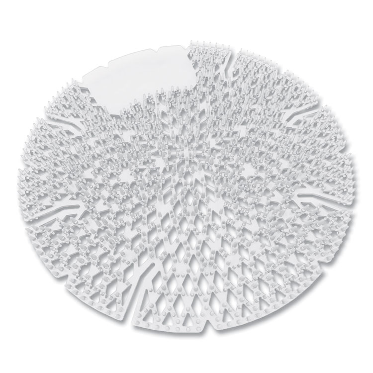 Big D Industries Diamond 3D Urinal Screen, Melon Mist Scent, Clear, 10/Pack, 6 Packs/Carton (BGD621CT)