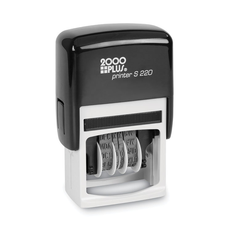 COSCO 2000PLUS Economy Dater, Self-Inking, Black (COS010129)