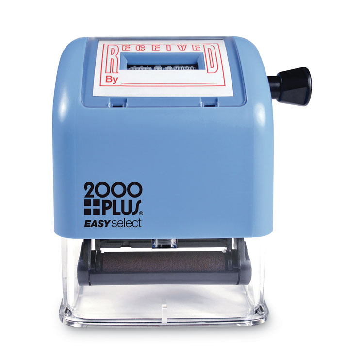 COSCO 2000PLUS ES Dater, RECEIVED + Date, 1 x 1.81, Red (COS011092)
