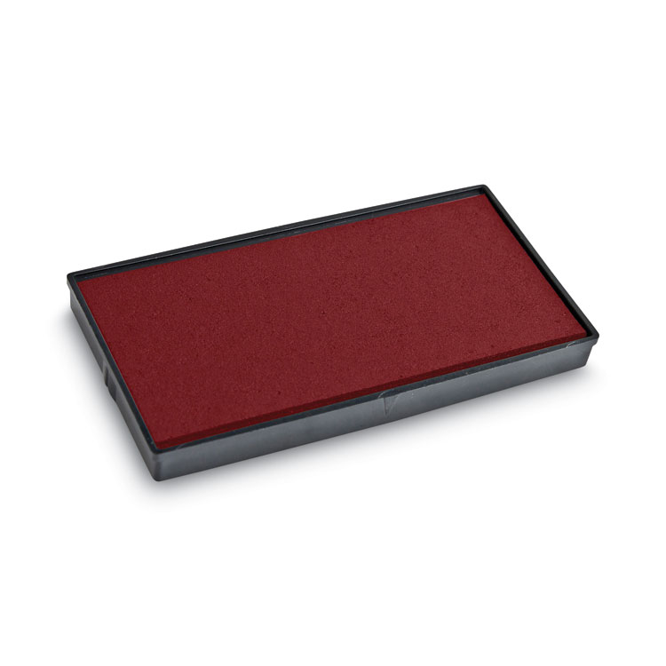 COSCO 2000PLUS Replacement Ink Pad for 2000PLUS 1SI30PGL, 1.94" x 0.25", Red (COS065470)